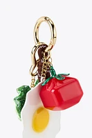 MULTI-CHARM KEYCHAIN