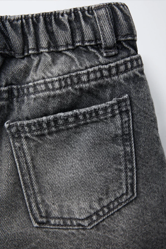 RIPPED DENIM SHORTS