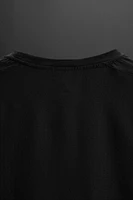 LONG SLEEVE PERFORATED T-SHIRT