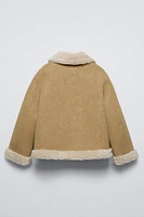 DOUBLE-FACED FLEECE LINED JACKET