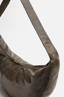 LEATHER SHOULDER BAG