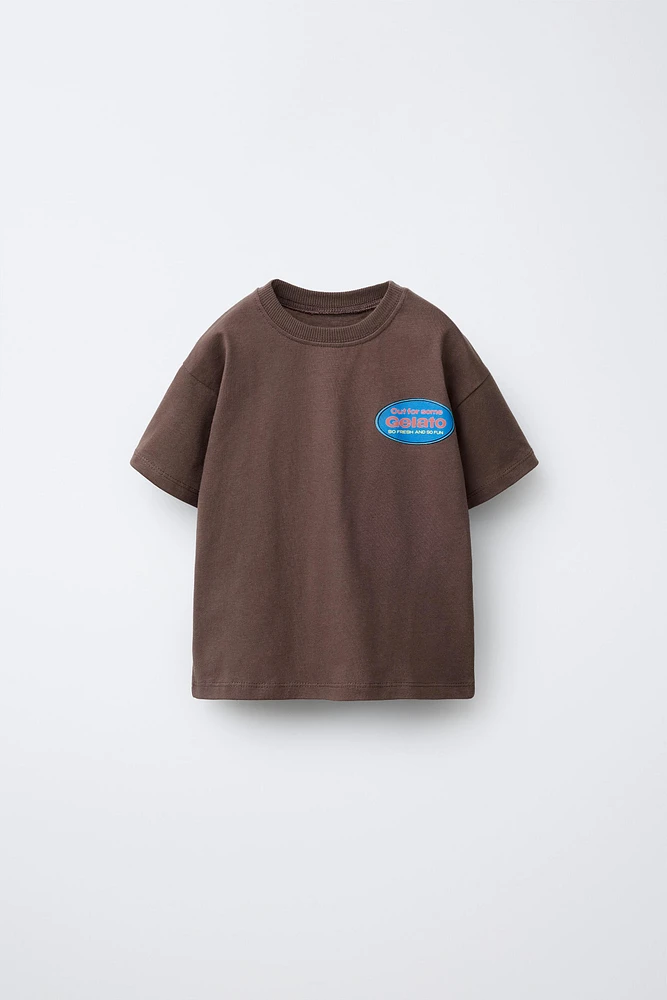 ICE CREAM PRINT T-SHIRT