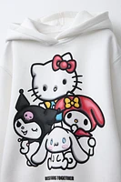 SWEAT À CAPUCHE HELLO KITTY AND FRIENDS © SANRIO