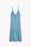 BOW MIDI DRESS