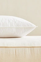COUSSIN DE GARNISSAGE EN PLUMES HOUSSE COTON