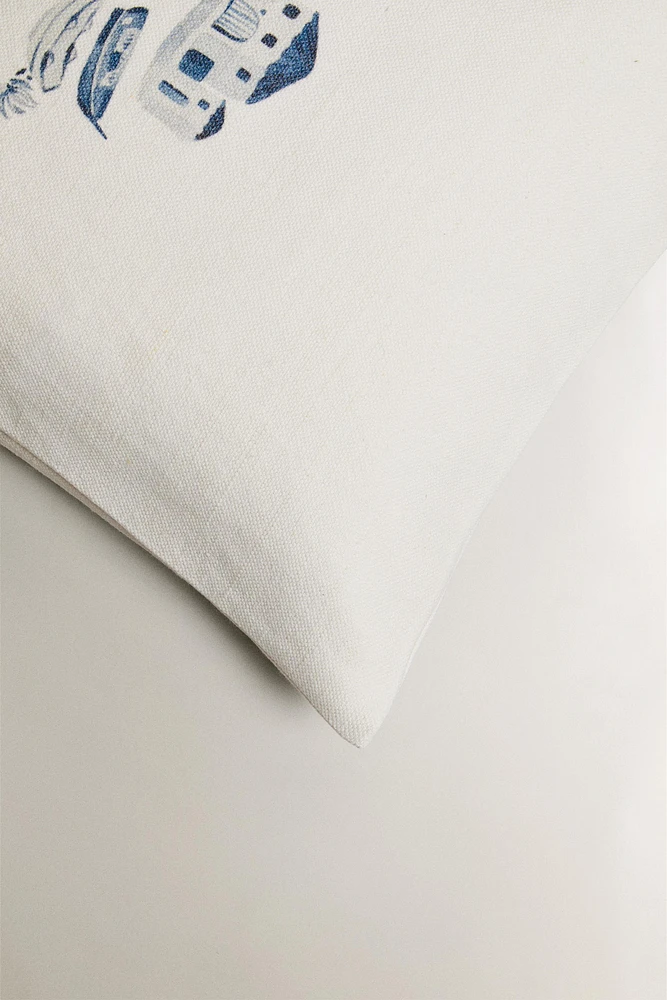HOUSSE DE COUSSIN BORD MER
