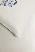 HOUSSE DE COUSSIN BORD MER