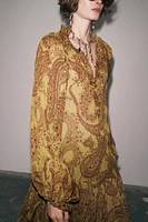 ZW COLLECTION LONG PRINT DRESS
