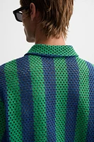 CHEMISE STRUCTURÉE AU CROCHET