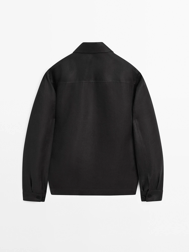 100% linen overshirt - Limited Edition