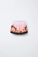 6-14 YEARS/ PHOTOGRAPHIC SWIM SHORTS