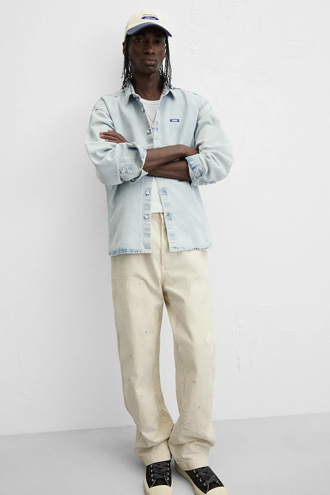WASHED DENIM SHIRT