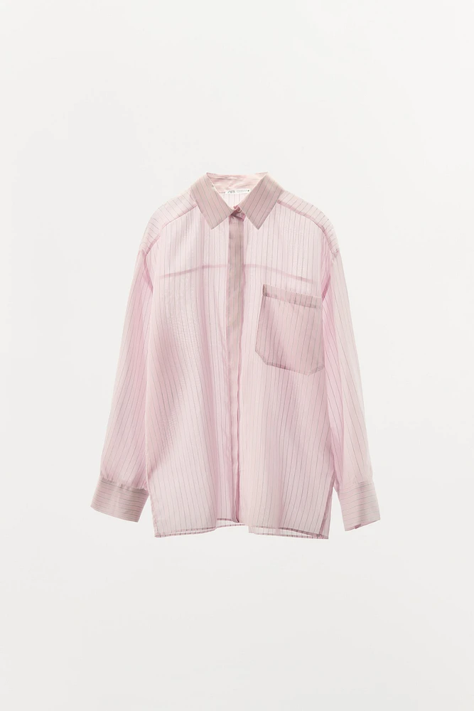 CHEMISE PYJAMA RAYÉE