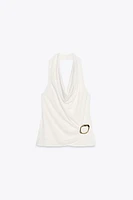 TOP DRAPÉ BOUCLE