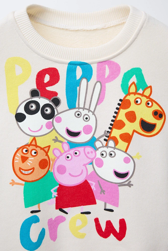 ENSEMBLE SWEAT ET LEGGING RIB IMPRIMÉ PEPPA PIG™