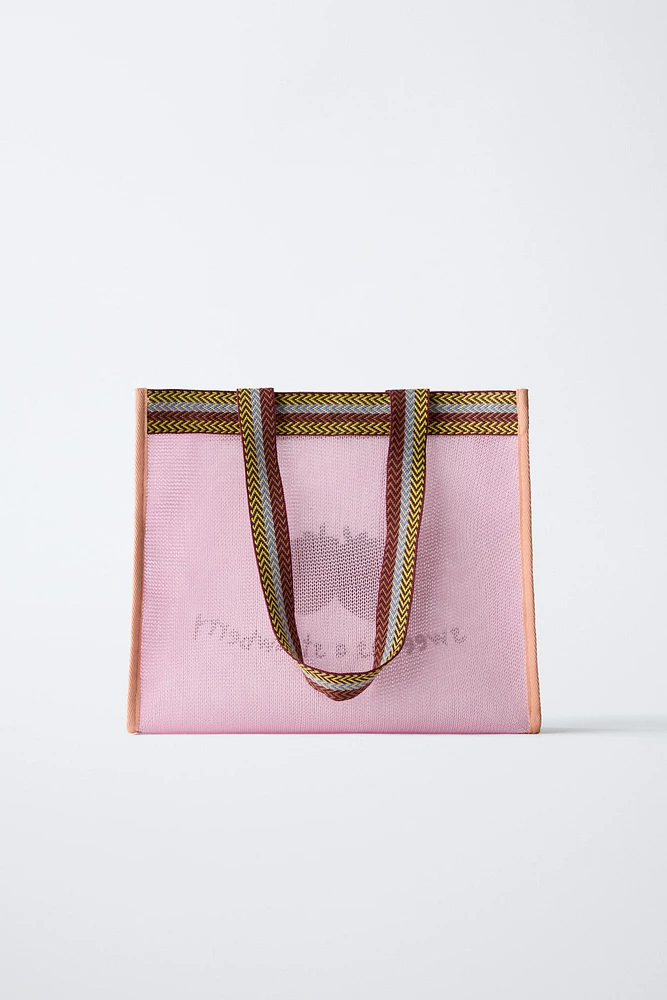 SAC SHOPPER FRAISES