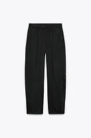 ZW COLLECTION JACQUARD PLEATED PANTS