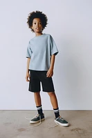 LABEL ELASTIC SHORTS