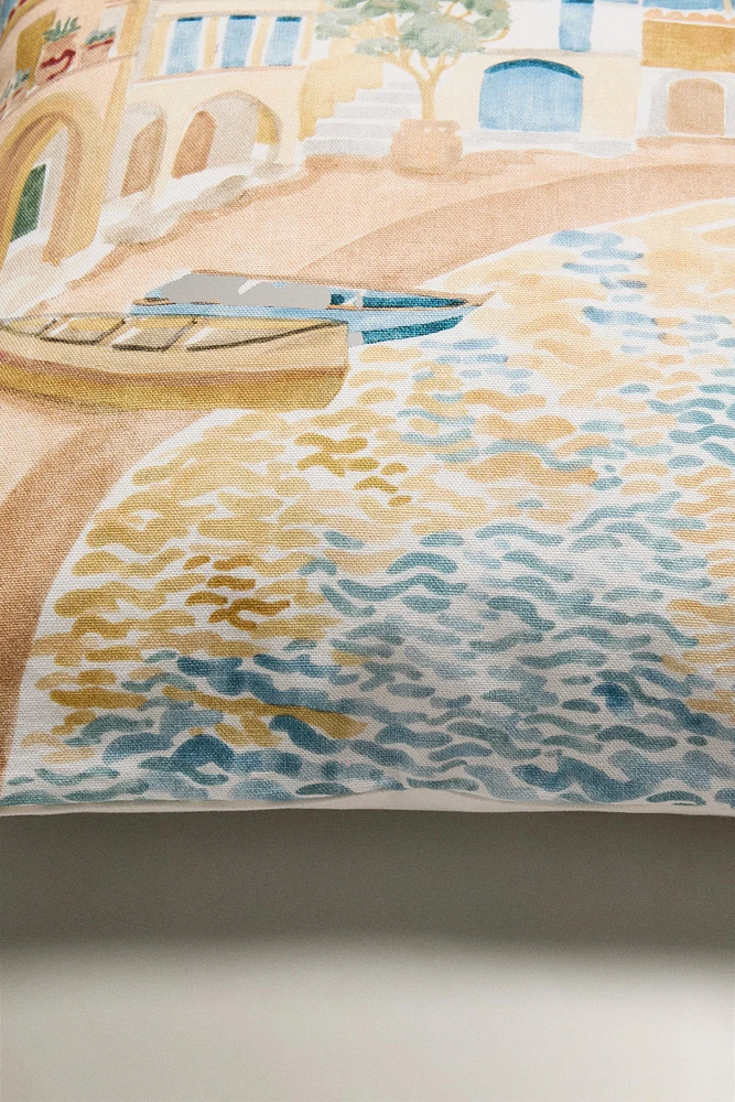 HOUSSE DE COUSSIN PAYSAGE