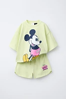 MICKEY MOUSE © DISNEY T-SHIRT AND BERMUDA SET