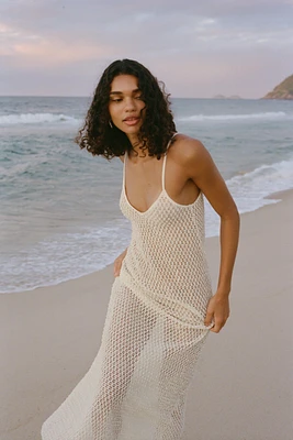 CROCHET STRAPPY DRESS