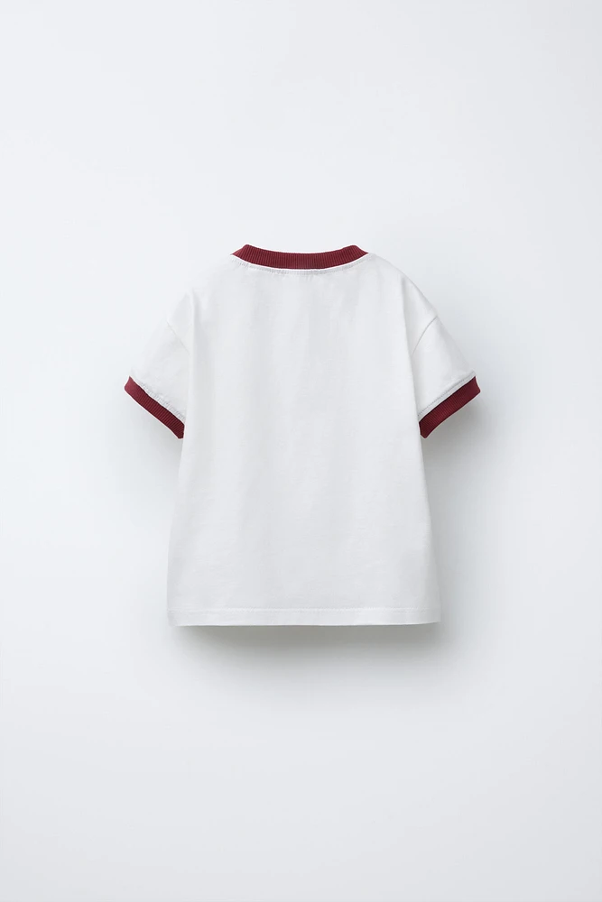 TEXT PRINT T-SHIRT