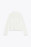 CHEMISE BRODERIES PERFORÉES