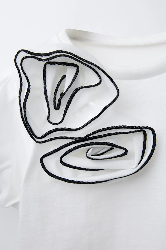 T-SHIRT À FLEURS