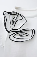 T-SHIRT À FLEURS