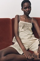 TOP STYLE LINGERIE BRODÉ FANTAISIE