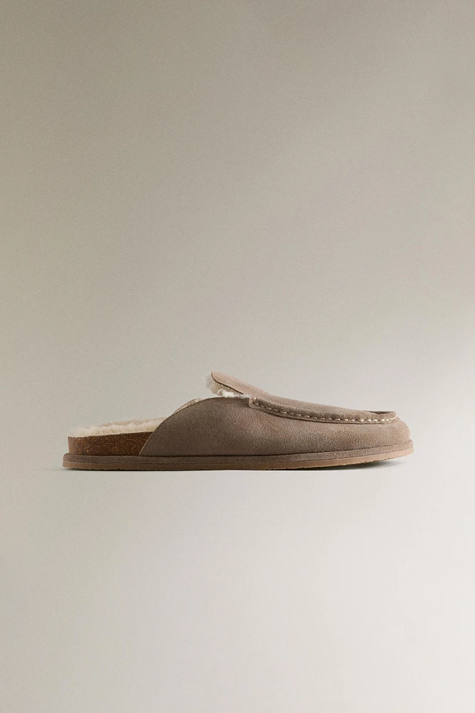 WARM LEATHER MOCCASINS