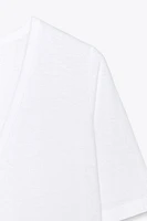 T-SHIRT COL EN V