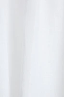 MEDIUM OPACITY DOUBLE-WIDE LINEN CURTAIN