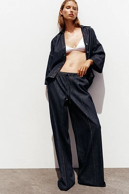 JEAN Z1975 JOGGER WIDE LEG TAILLE HAUTE
