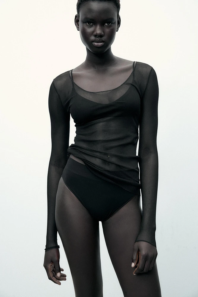 100% SILK TOP