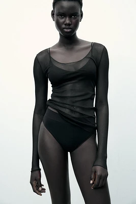 100% SILK TOP