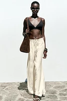 FLOWY WIDE LEG PANTS