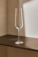 CRYSTALLINE FLUTE GLASS