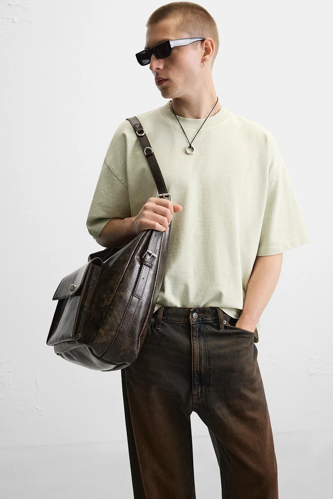 T-SHIRT BOXY DÉLAVÉ