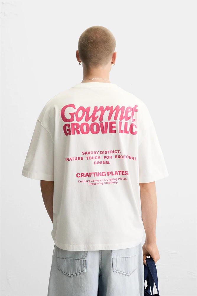 T-SHIRT TEXTES IMPRIMÉS