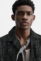 GEOMETRIC JACQUARD SHIRT