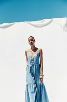 BOW MIDI DRESS
