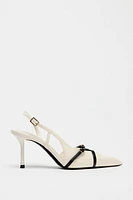 CHAUSSURES À TALONS BRIDES AVEC BOUCLE