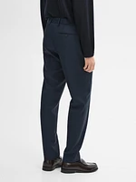 100% wool suit trousers