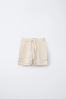 BERMUDA EN MAILLE CROCHET