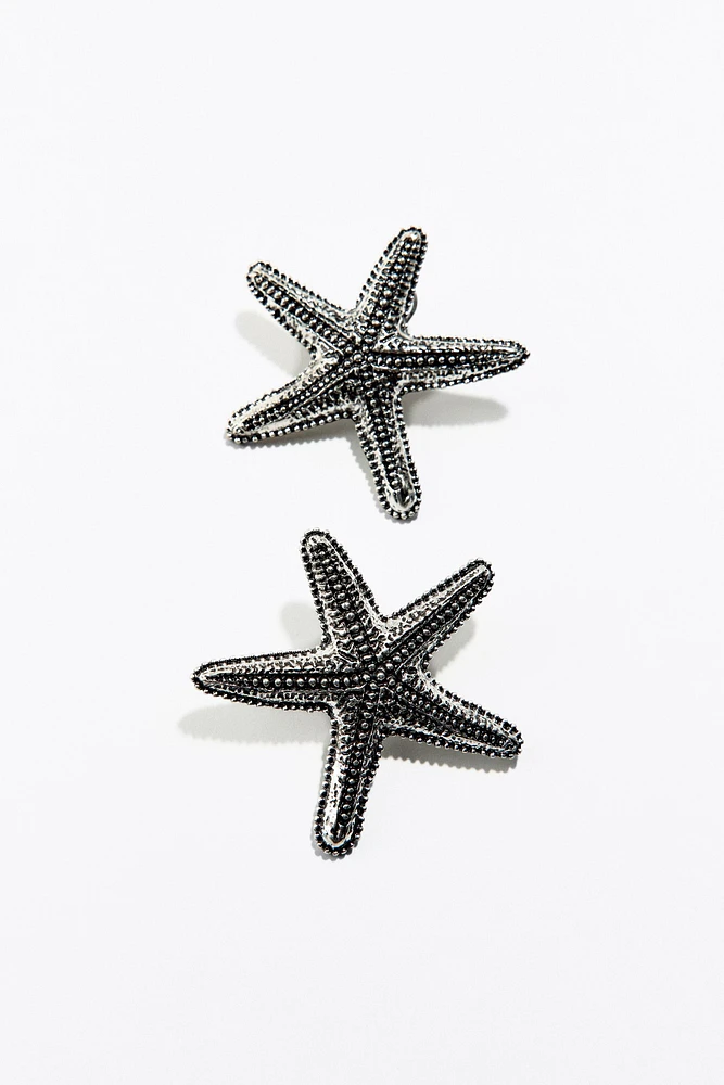 BOUCLES D'OREILLES ÉTOILE DE MER
