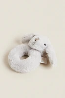 CHILDREN’S BUNNY PLUSH TOY RATTLE