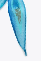 BANDANA IMPRIMÉ PIÈCE CŒUR