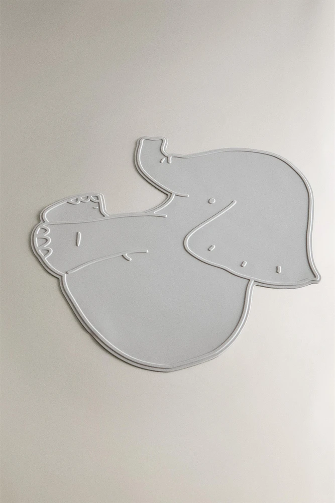 SET DE TABLE ENFANT SILICONE ÉLÉPHANT