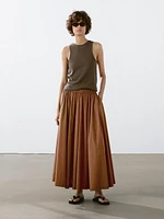Slim fit top with stud details